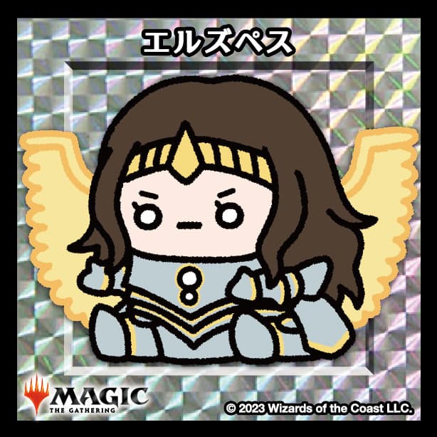 ちびキャラシール エルズペス(シルバー)