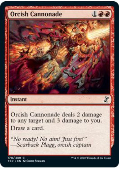 (英)オークの連続砲撃 / Orcish Cannonade【TSR】 No.178