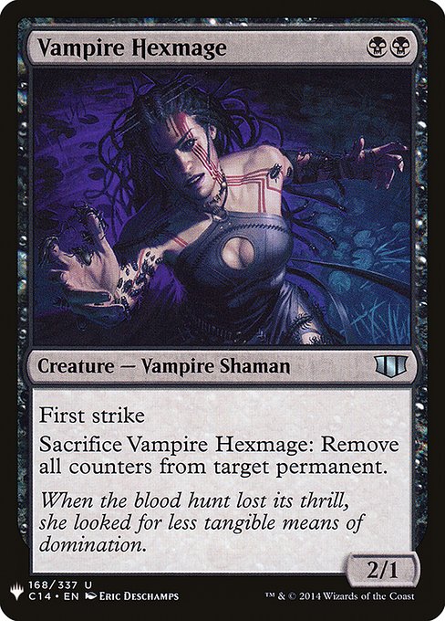 (英)吸血鬼の呪詛術士 / Vampire Hexmage【MB1】 No.0811
