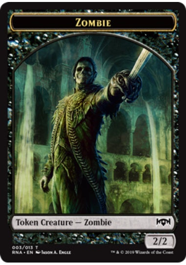 (英)ゾンビトークン / Zombie Token【RNA-TOKEN】 No.003
