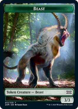 (英)ビーストトークン / Beast Token【2XM-TOKEN】 No.013