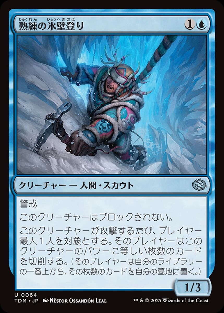 (日)【Foil】熟練の氷壁登り / Veteran Ice Climber【TDM】 No.064