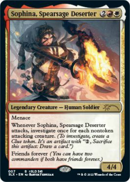 (英)Sophina, Spearsage Deserter【SLX】 No.007
