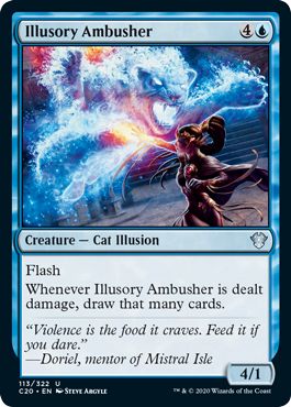 (英)錯覚の伏兵 / Illusory Ambusher【C20】 No.113