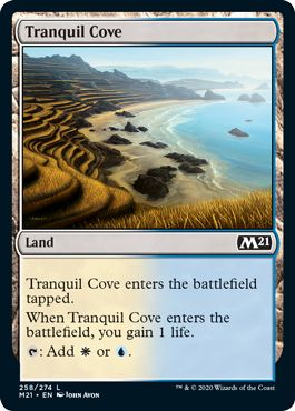 (英)【Foil】平穏な入り江 / Tranquil Cove【M21】 No.258