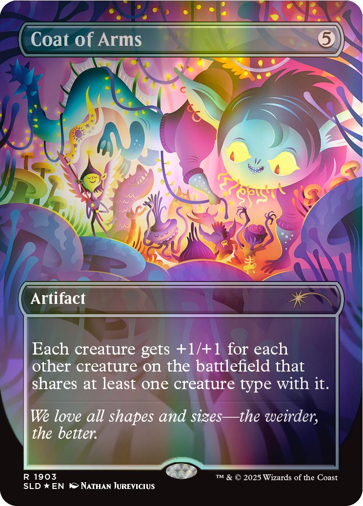 (英)【Foil】旗印 / Coat of Arms【SLD】Secret Lair Commander Deck: Everyone's Invited No.1903