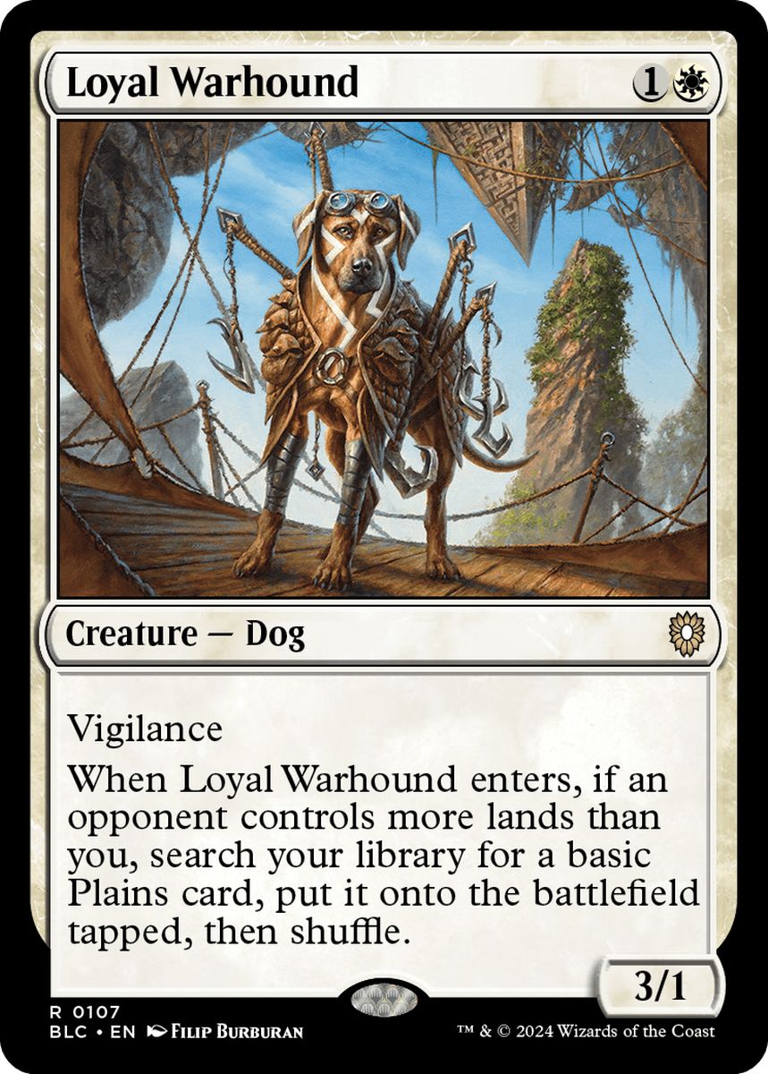 (英)忠実な軍用犬 / Loyal Warhound【BLC】 No.107