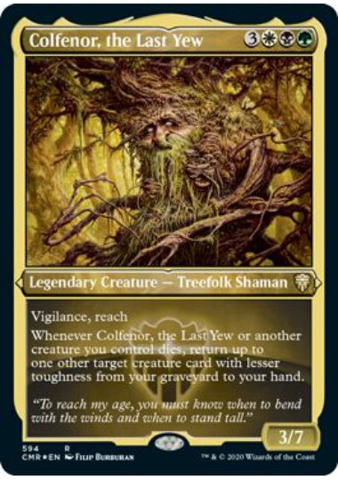 (英)【Foil】最後のイチイ、コルフェノール / Colfenor, the Last Yew ★ショーケース枠★ 【CMR】 No.594