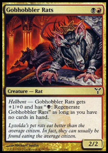 (英)粘液絡みの鼠 / Gobhobbler Rats【DIS】 No.111