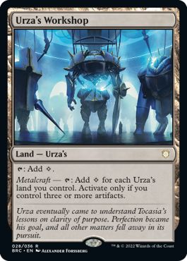 (英)ウルザの作業場 / Urza's Workshop【BRC】 No.028