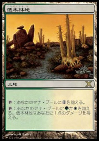 (日)【Foil】低木林地 / Brushland【10E】 No.349