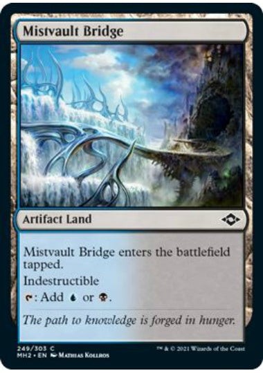 (英)【Foil】霧霊堂の橋 / Mistvault Bridge【MH2】 No.249