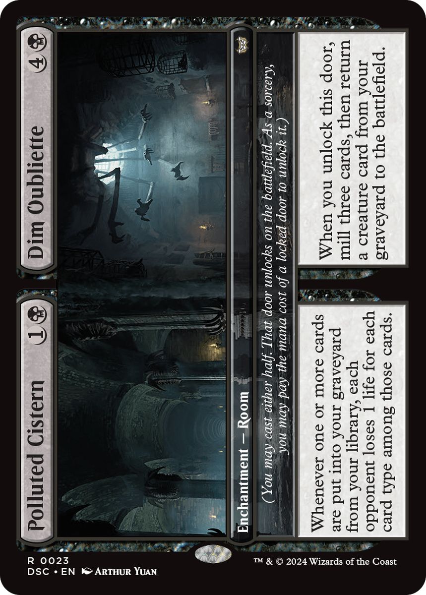 (英)汚染された貯水槽+仄暗い地下牢 / Polluted Cistern+Dim Oubliette【DSC】 No.023