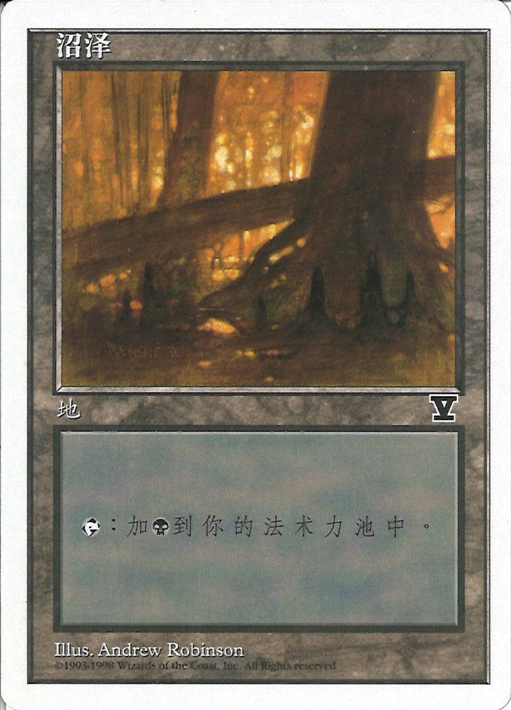 (簡体字)沼 / Swamp【5ED】 No.438