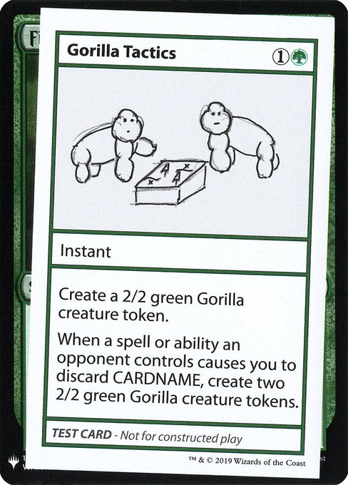 (英)Gorilla Tactics【MB1-TEST】 No.076
