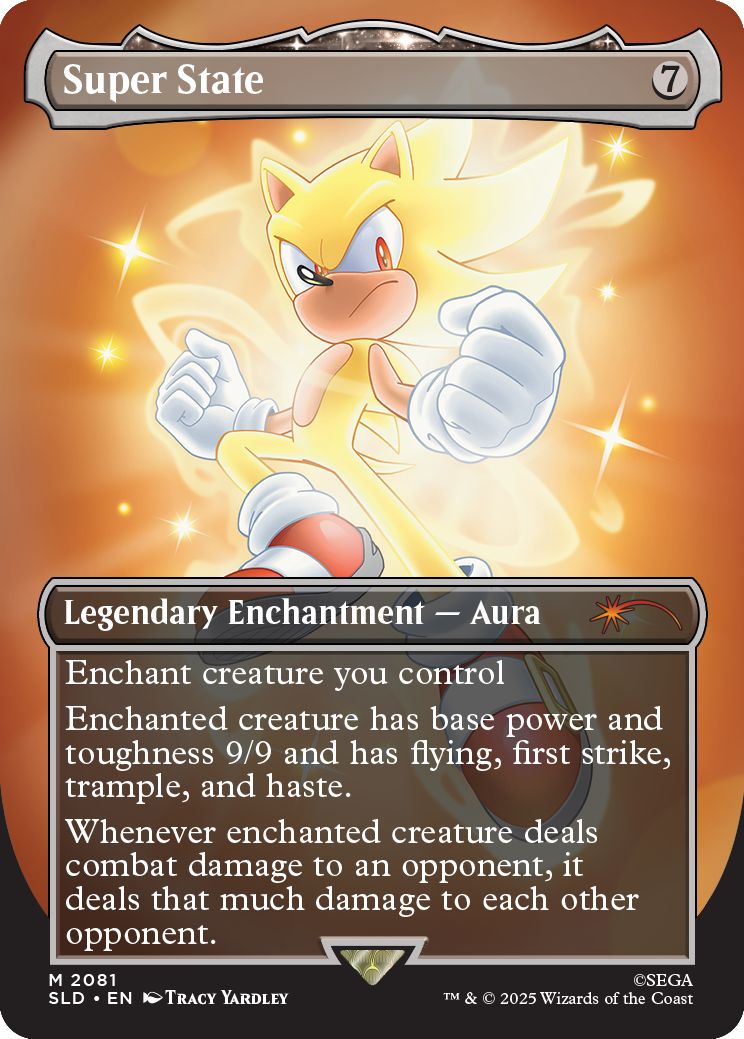 (英)【Foil】Super State【SLD】 Secret Lair x Sonic: Friends & Foes No.2081