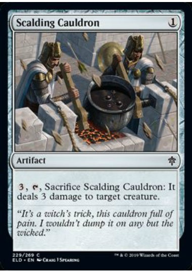 (英)煮えたぎる大釜 / Scalding Cauldron【ELD】 No.229
