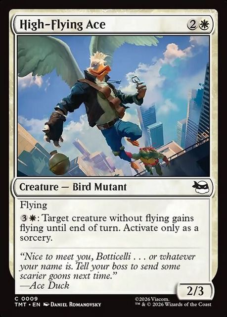 (英)【Foil】空高く舞うエース / High-Flying Ace【TMT】 No.009
