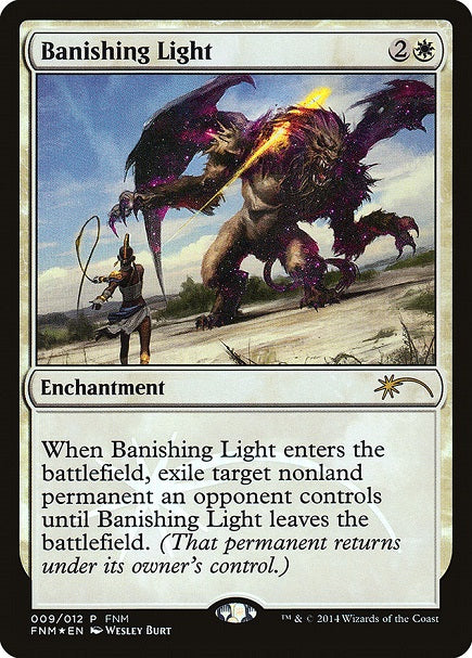 (英)【Foil】払拭の光 / Banishing Light【PRM】FNMプロモ No.035