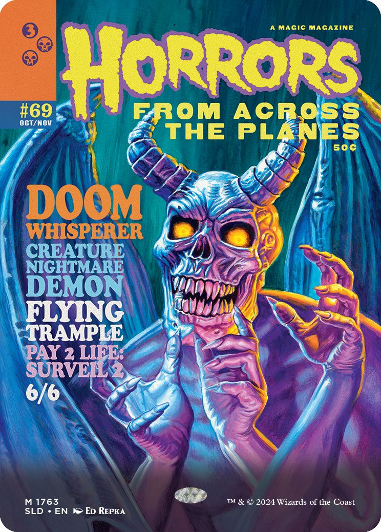 (英)【Foil】破滅を囁くもの / Doom Whisperer【SLD】Monstrous Magazines No.1763