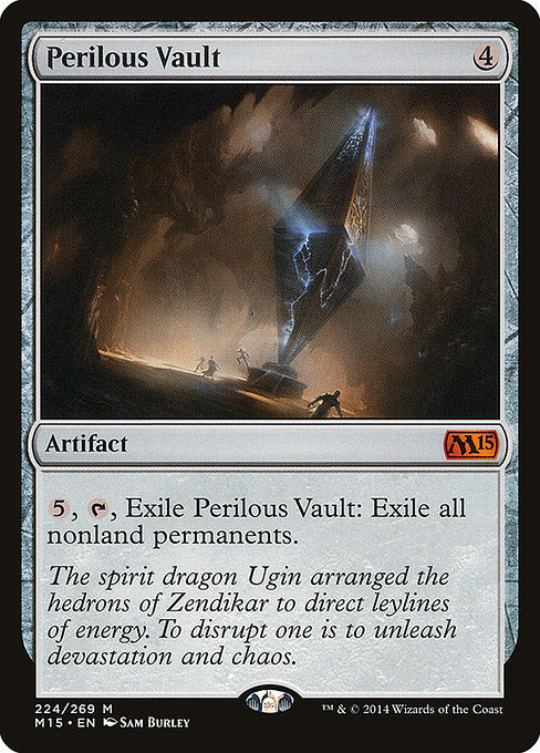 (英)【Foil】危険な櫃 / Perilous Vault【M15】 No.224