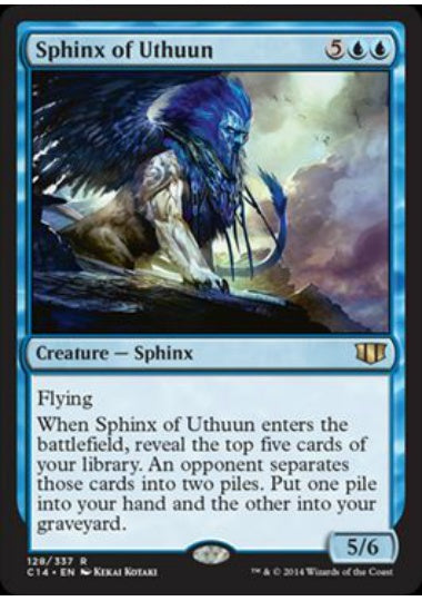 (英)ウスーンのスフィンクス / Sphinx of Uthuun【C14】 No.128