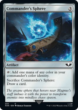 (英)【Surge-Foil】統率者の宝球 / Commander's Sphere【40K】 No.235