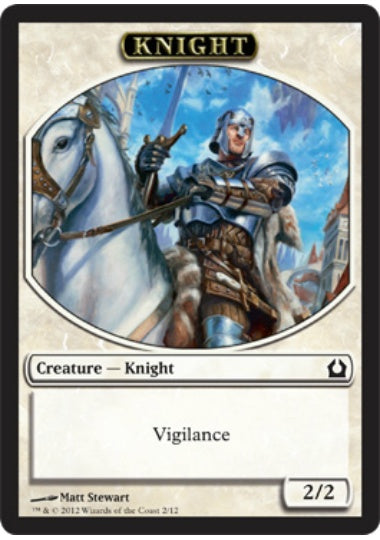 (英)騎士トークン / Knight Token【RTR-TOKEN】 No.002