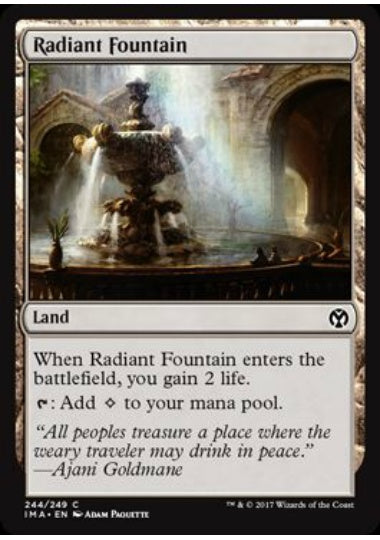 (英)【Foil】光輝の泉 / Radiant Fountain【IMA】 No.244