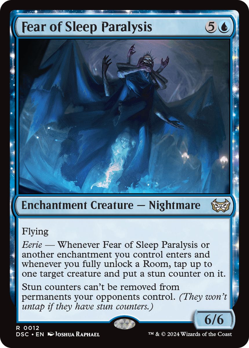 (英)金縛りへの恐怖 / Fear of Sleep Paralysis【DSC】 No.012