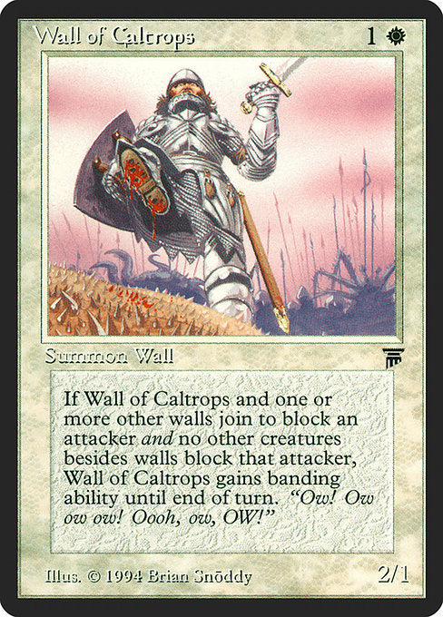(英)Wall of Caltrops【LEG】 No.042