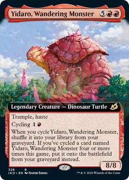 (英)【Foil】さまよう怪物、イダーロ / Yidaro, Wandering Monster ★拡張枠★ 【IKO】 No.326