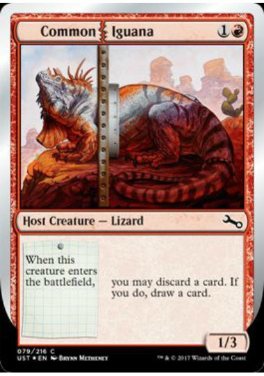 (英)【Foil】Common|Iguana 【UST】 No.079