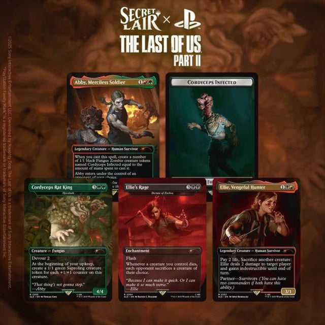 (英)Secret Lair x The Last of Us Part II 【BOX】 ※発送方法は「ゆうパック」を選択してください。