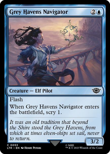 (英)灰色港の航海士 / Grey Havens Navigator【LTR】 No.053