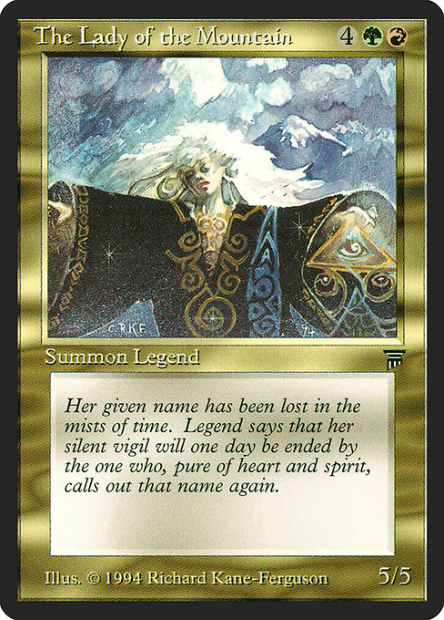 (英)The Lady of the Mountain【LEG】 No.263