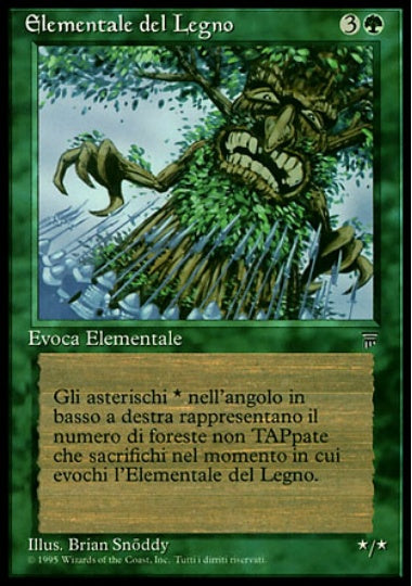 (イタリア語)Elementale del Legno / Wood Elemental【LEG】 No.215