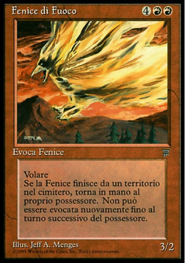 (イタリア語)Fenice della Tempesta di Fuoco / Firestorm Phoenix【LEG】 No.147
