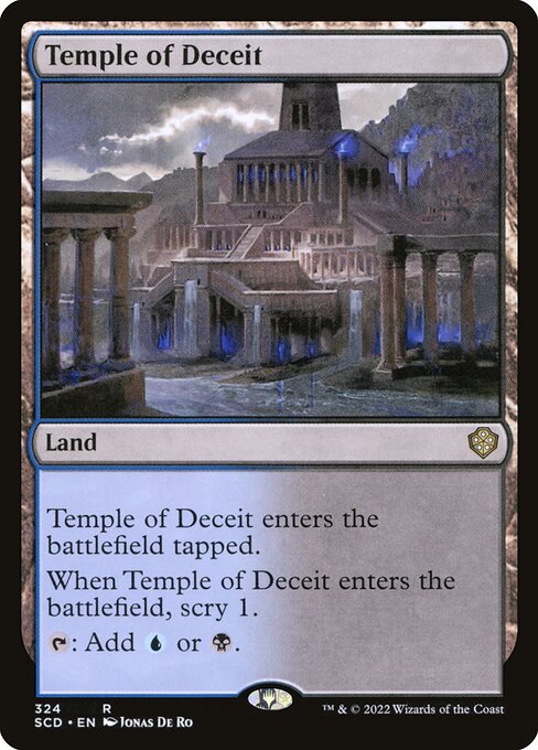 (日)欺瞞の神殿 / Temple of Deceit【SCD】 No.324