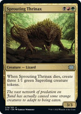 (英)【Foil】芽吹くトリナクス / Sprouting Thrinax【2X2】 No.278