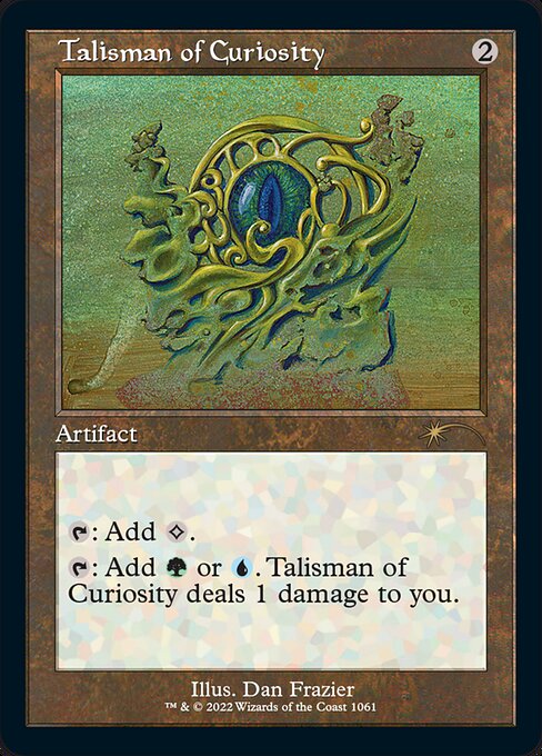 (英)好奇のタリスマン / Talisman of Curiosity【SLD】 旧枠 Dan Frazier Is Back Again: The Enemy Talismans No.1061