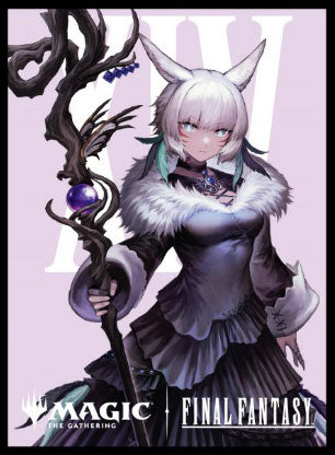 【サプライ】 エンスカイ マジック：ザ・ギャザリング--FINAL FANTASY プレイヤーズカードスリーブ MFS-36 「キャラクター」ボーダーレス版《魔女、ヤ・シュトラ・ルル》 (80枚入り) ※発送方法は「ゆうパック」を選択してください。