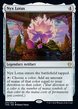 (英)【Foil】ニクスの睡蓮 / Nyx Lotus【THB】 No.235