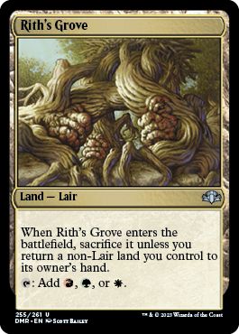 (英)【Foil】リースの木立ち / Rith's Grove【DMR】 No.255