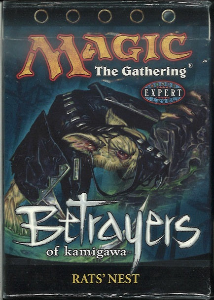 (英)神河謀叛 テーマデッキ「鼠の巣穴」 / Betrayers of Kamigawa Theme Deck "Rats' Nest"【GIFT】 ※発送方法は「ゆうパック」を選択してください。