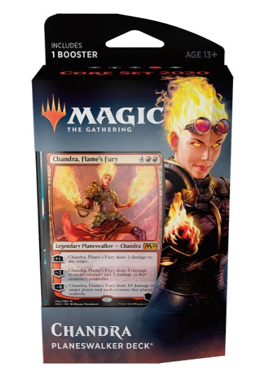 (英)基本セット2020 プレインズウォーカーデッキ「炎の憤怒、チャンドラ」 / Core Set 2020 Planeswalker Deck 「Chandra, Flame's Fury」【GIFT】 ※発送方法は「ゆうパック」を選択してください。