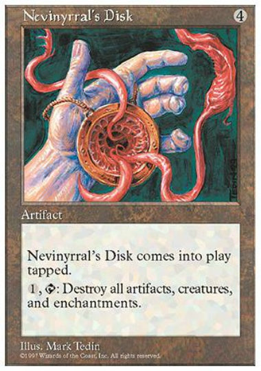 (英)ネビニラルの円盤 / Nevinyrral's Disk【5ED】 No.391