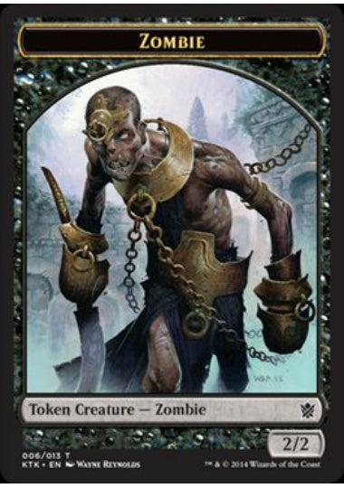 (英)ゾンビトークン / Zombie Token【KTK-TOKEN】 No.006