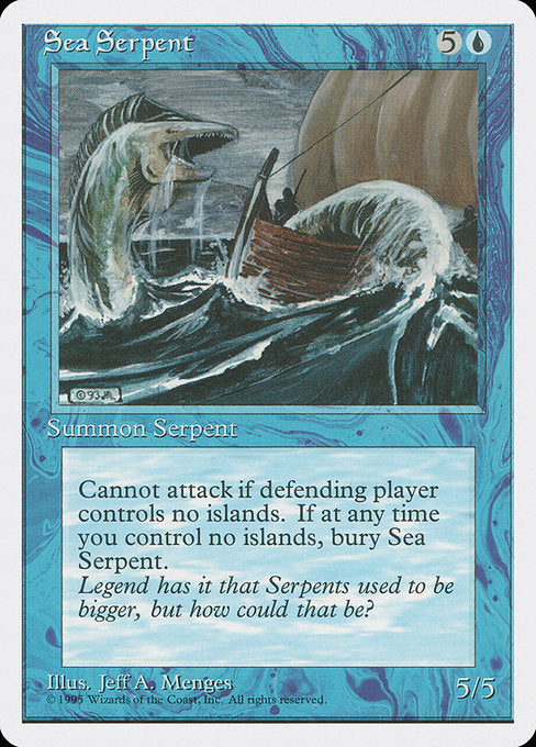 (英)大海蛇 / Sea Serpent【4ED】 No.098