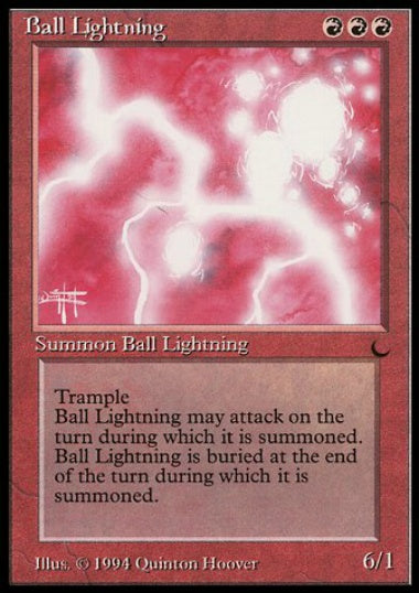 (英)ボール・ライトニング / Ball Lightning【DRK】 No.057
